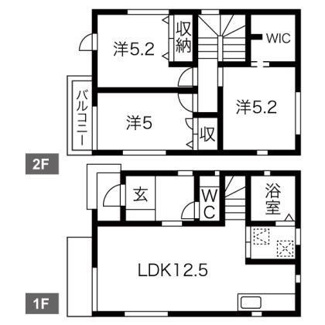 【間取り】 | フォレストコートD棟