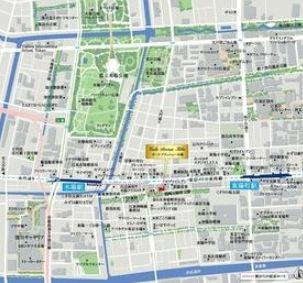 江東区東陽３丁目の賃貸マンションの地図