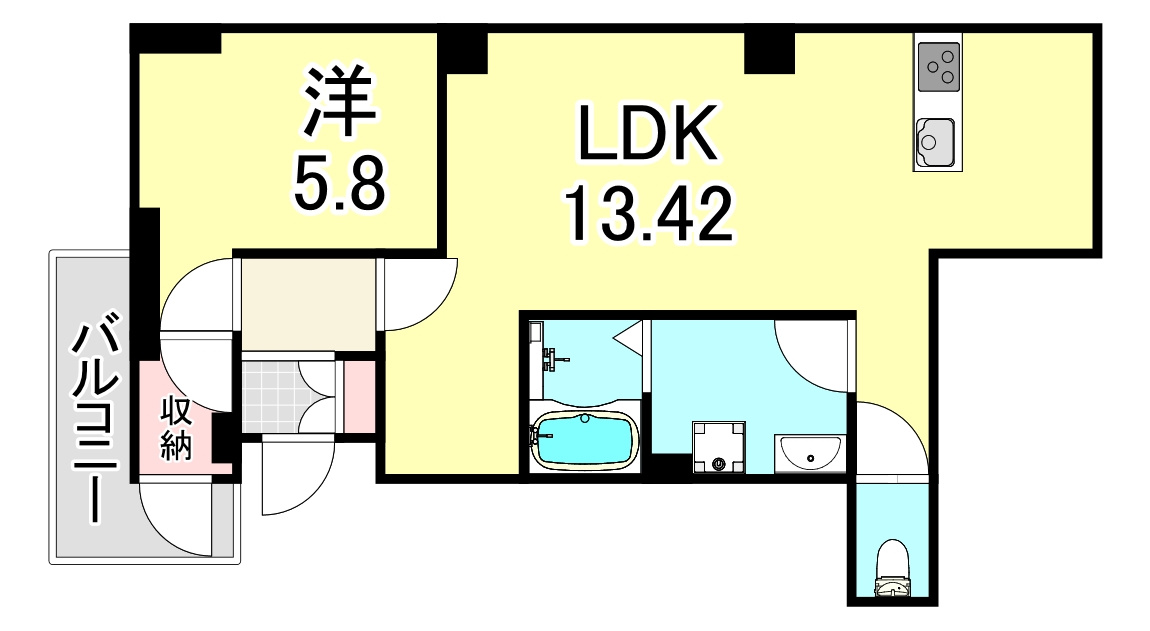 第三三功ビルの間取り
