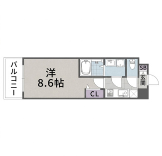 【間取り】 | 【仲介手数料0円】CRESTTAPP京都太秦天神川dexⅡ