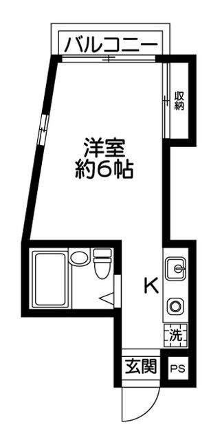 スカイコート後楽園の間取り