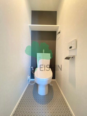 エンクレスト博多PREMIER（エンクレスト博多プレミア）のトイレ|清潔感のあるトイレです。