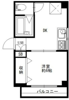 【間取り】 | 奥山ビル | 間取りです。