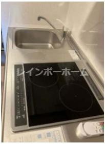 【仲介手数料：50％OFF】対象物件！のキッチン|コンパクトなキッチンで掃除もラクラク