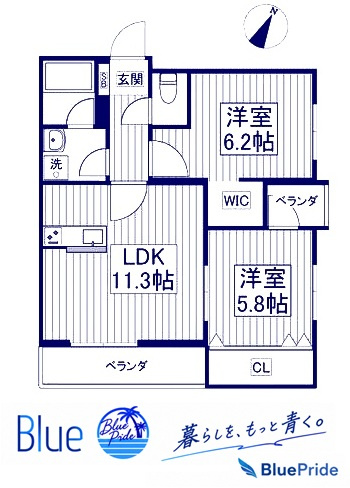 【間取り】 | レジデンス湘南