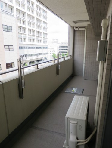 墨田区江東橋４丁目の賃貸マンションのバルコニー
