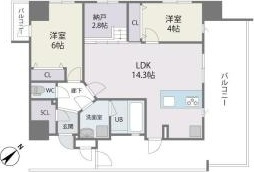MODERNASPIRATION平尾駅前の間取り