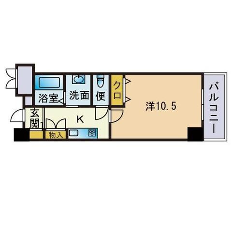 メープル博多倶楽部の間取り|間取図
