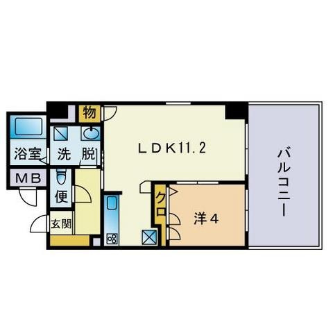 メルヴェイユ大名の間取り|間取図