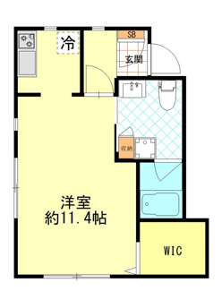 【間取り】 | ミニヨン荻窪 | 間取りです。