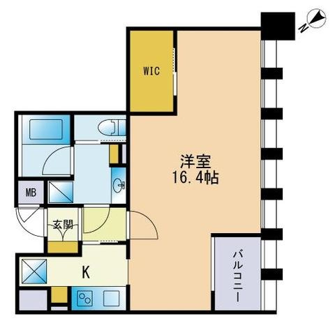 ＴＨＥ ＡＰＡＲＴＭＥＮＴ ＨＡＫＡＴＡⅡの間取り|間取図