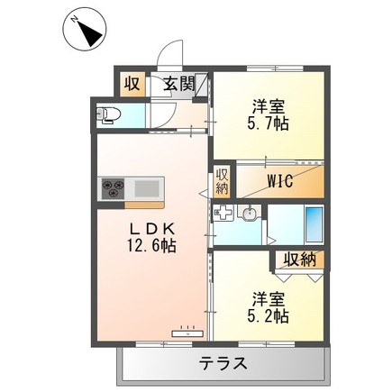 Sun Pearl Hills（サンパールヒルズ）の間取り|間取図