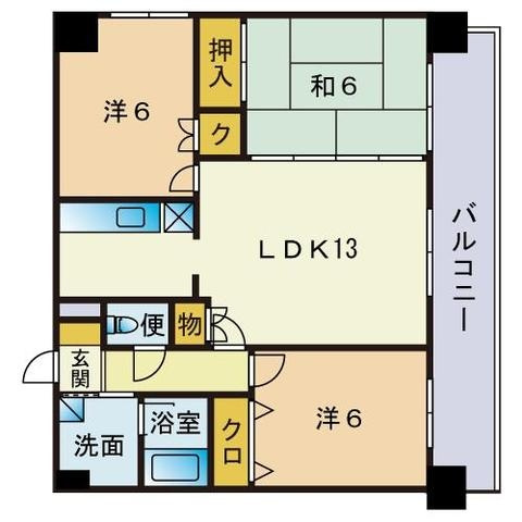 レ・リヴランの間取り|間取図