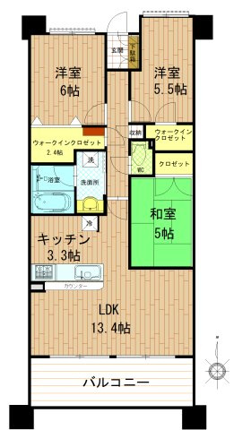 ルネ新白岡駅前の間取り|間取図