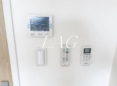 【セキュリティ】 | ＡＪ南鳩ヶ谷Ⅰ | モニター付きインターフォンです。