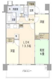 【間取り】 | サンデュエル川口並木 | 間取りです。