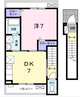 【間取り】 | シェノン　Ｒ | 間取りです。