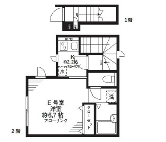 【間取り】 | ＨＩＬＬ’Ｓ　Ｍ | 間取りです。