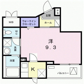 【間取り】 | アルシア代田橋 | 間取りです。