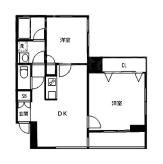 【間取り】 | ドミール立山 | 間取りです。