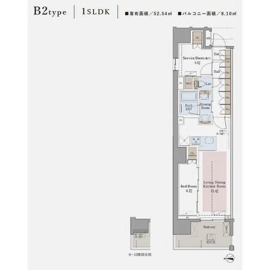 【間取り】 | ラグゼナ八王子寺町