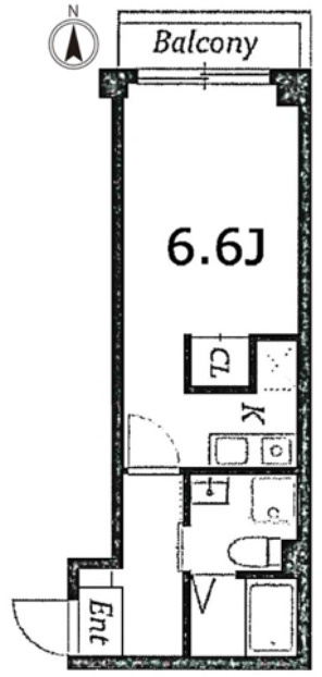 練馬区氷川台４丁目の賃貸マンションの間取り