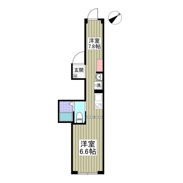 Ａｌｉｖｉｏ千石の間取り