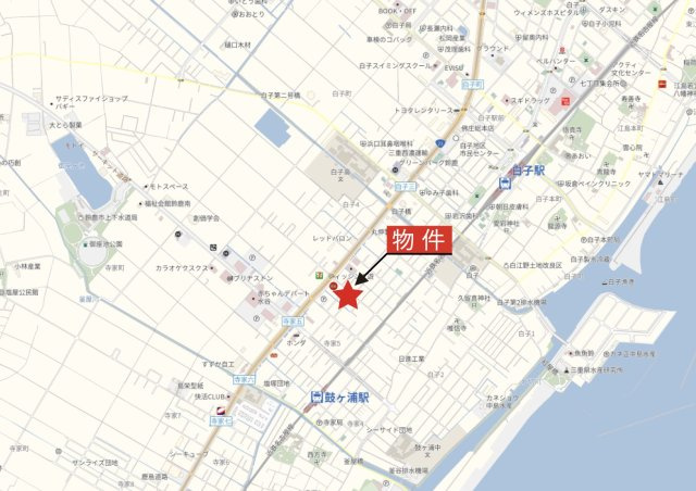 鈴鹿市寺家5丁目の地図|広域Map