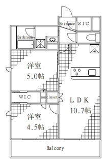 【間取り】 | エスレジデンス錦糸町パークサイド