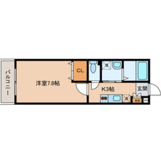 シャテロハイツ弐番館の間取り|間取りです。