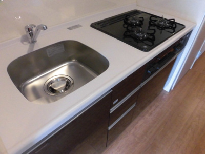 【キッチン】 | グリシーヌ弥生 | システムキッチン。