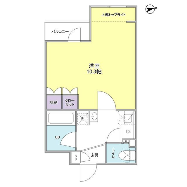 プレディアスタイル西麻布の間取り