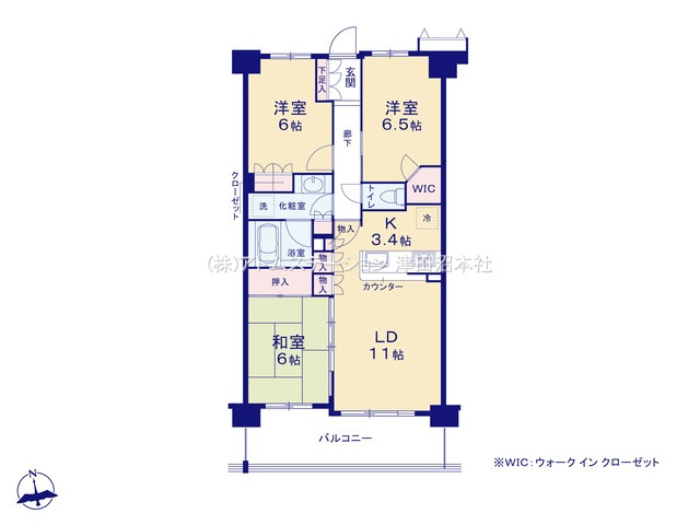 【間取り】 | アトムセレクト　エム・ブランド船橋５階