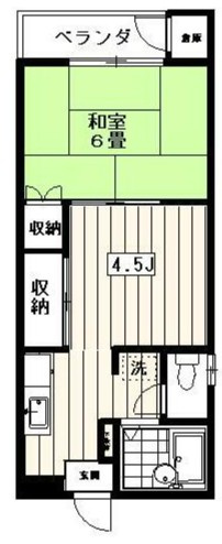 クラレット南荻窪　の間取り