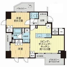 ザ・グランアルト綾瀬の間取り|間取りです。