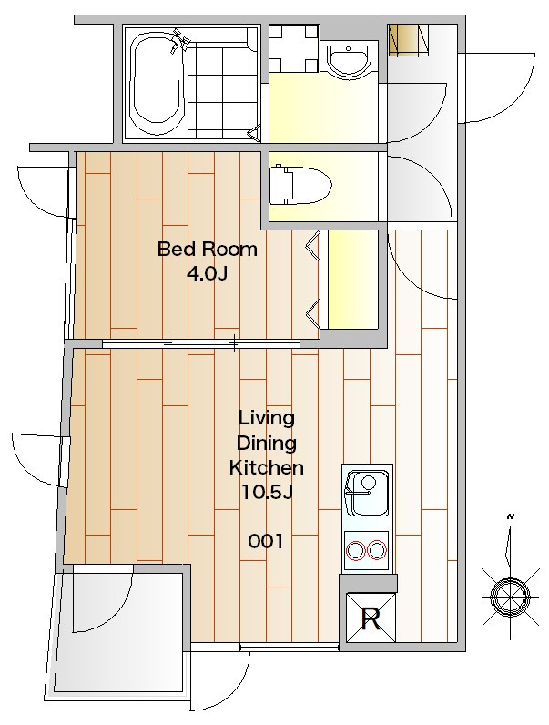 AQUA HOUSE の間取り