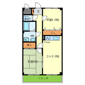 【間取り】 | シャトレー新大阪