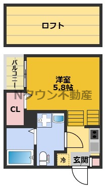 【間取り】 | ハーモニーテラス志賀町Ⅲ | 間取りです。