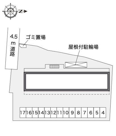 【駐車場】 | レオパレスクリザンテーム