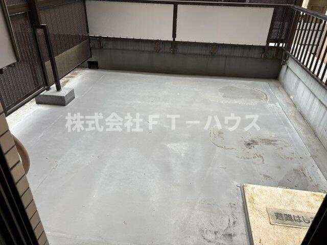 サンパレスＣＡ田中のバルコニー