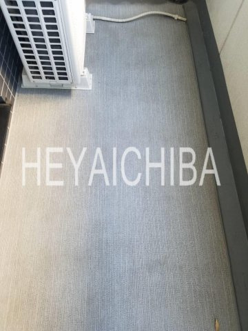 ロメック山手日暮里のバルコニー