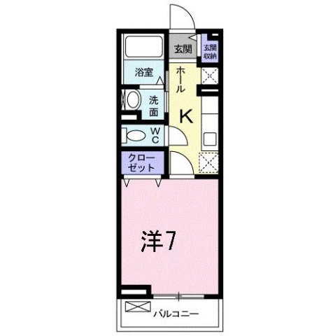 カモミール万葉の間取り