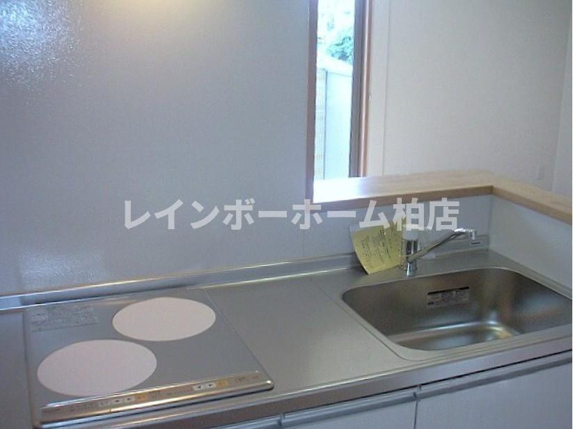 仲介手数料（賃料の1.10ヵ月）の50％OFF対象物件！のキッチン|２口IHクッキングヒーターです