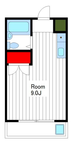 杉並区下井草５丁目の賃貸マンションの間取り