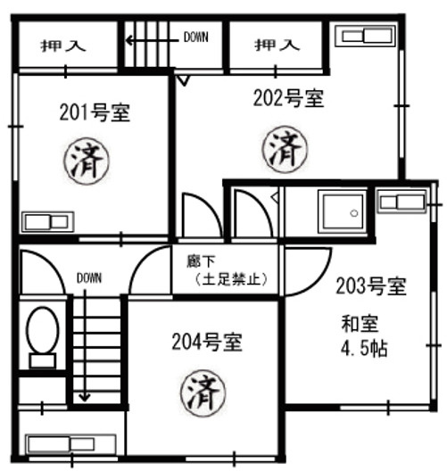 【間取り】 | メイクハウス二葉