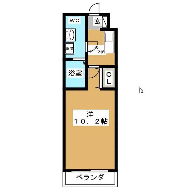 ビラビスタ船橋の間取り