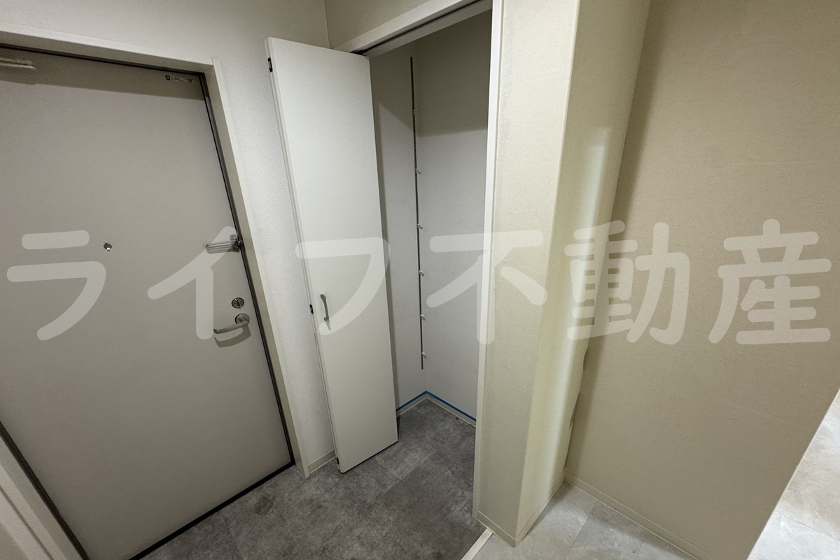 クリエオーレ菱屋東の収納|大きなスペースがあり、収納には困りません