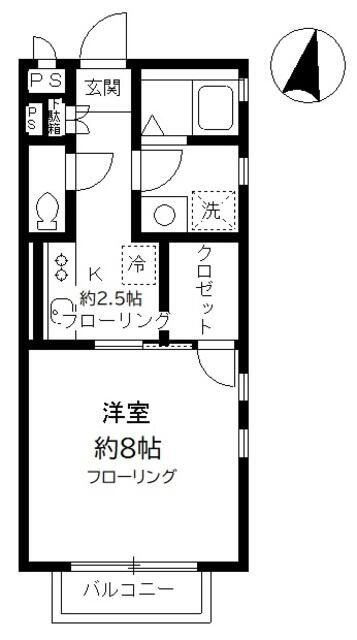 ＳＵＮＮＹ　ＣＯＵＲＴの間取り