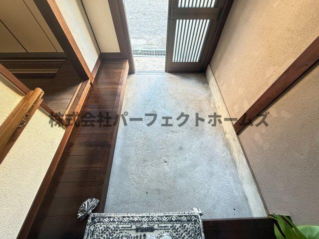 牧野阪テラスハウスの玄関|玄関です