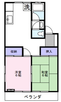 【間取り】 | 島崎ハイツ